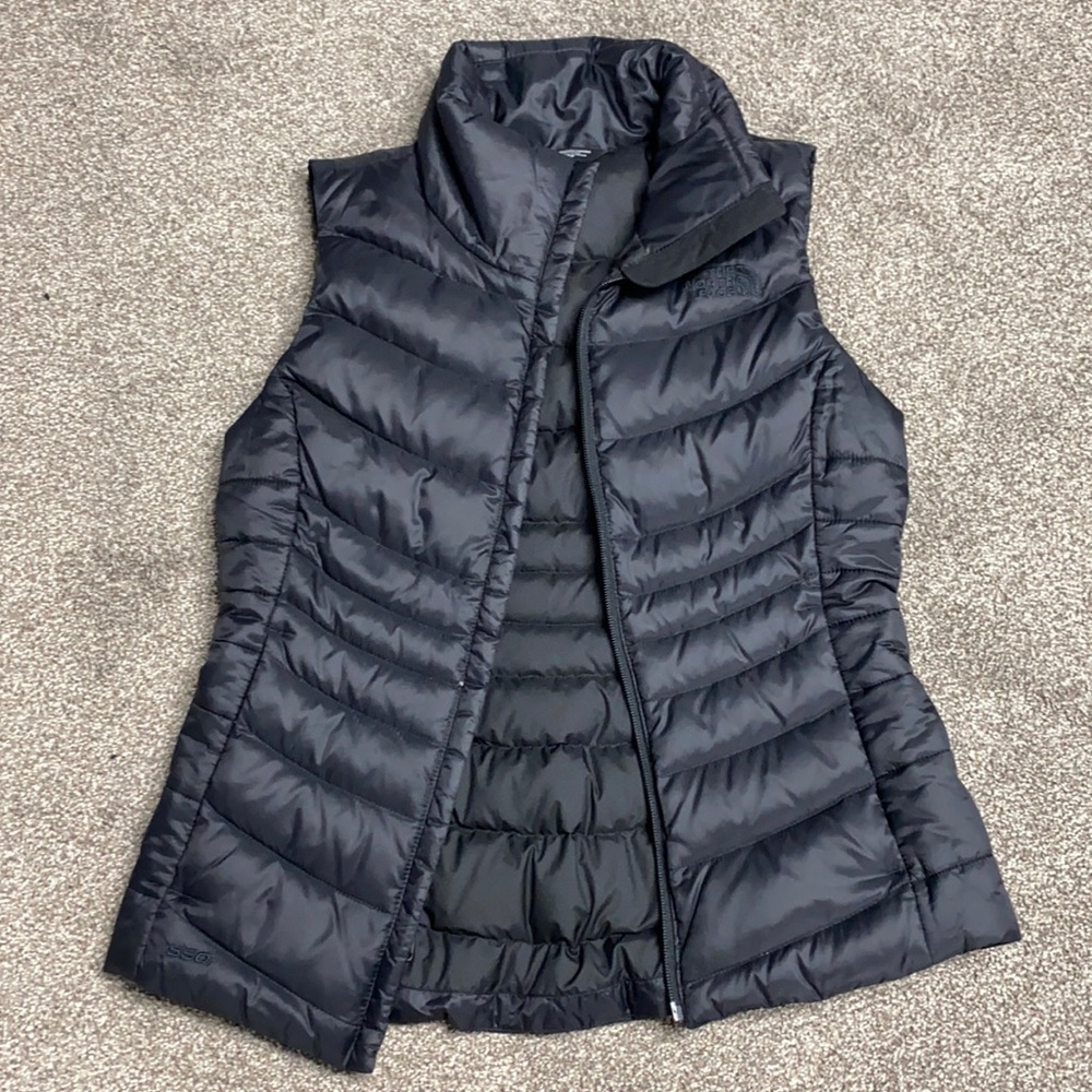 Women’s black North Face Vest. Size XS